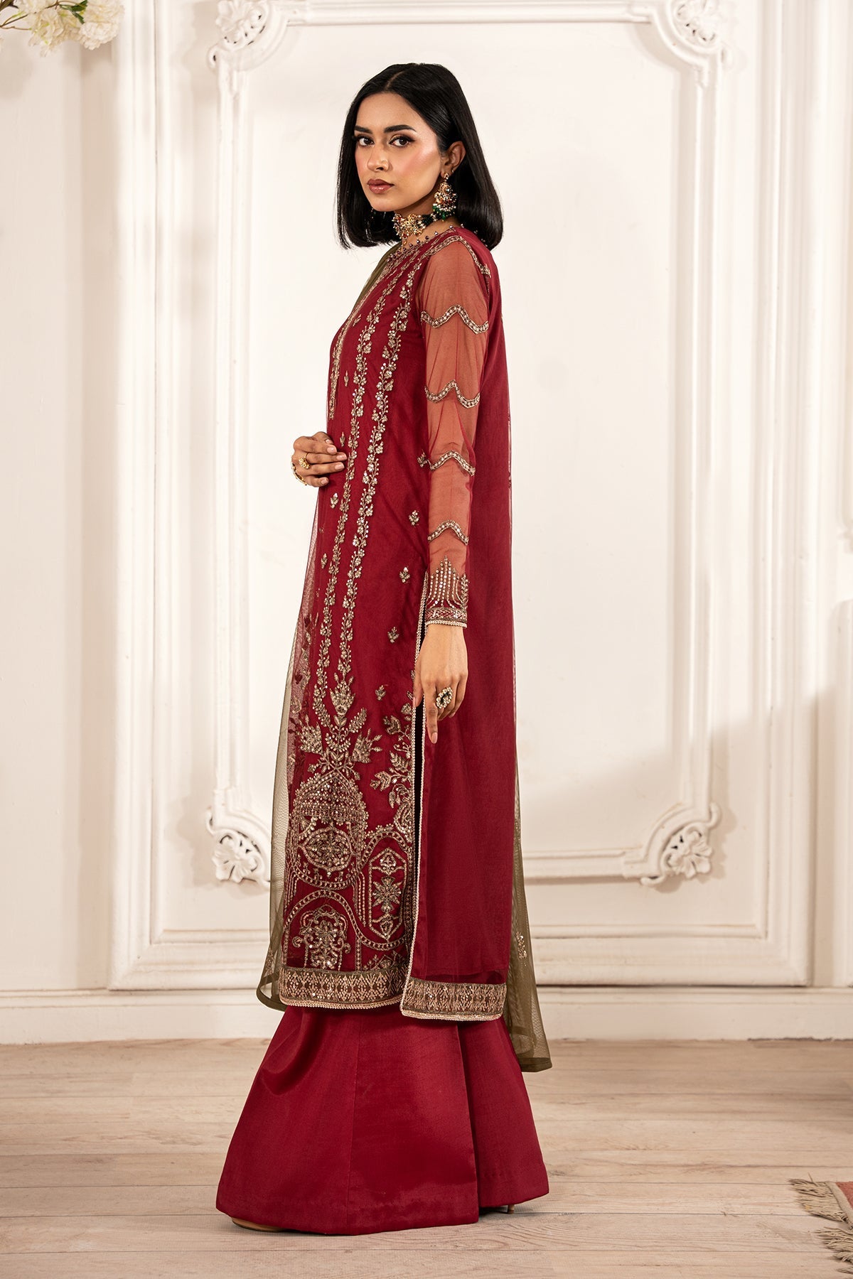 Zarif | Formal Edit 25 | ZFE-02 ALISON by Zarif - Designer Dress - Type: Ladies Clothes - Available at Libayah - 100% Original