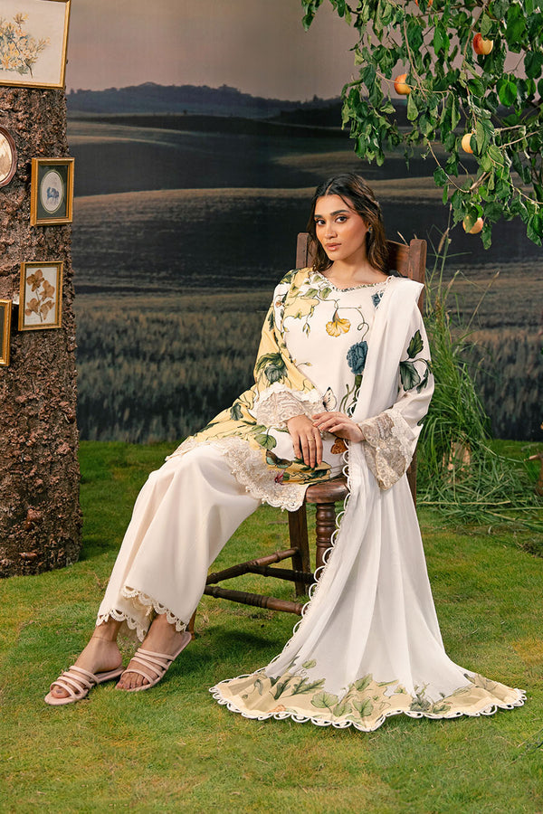 Maria B | Basics Winter 25 | MB-PFUS25-07A by Maria B - Designer Dress  - Type : Ladies Clothes - Available at Libayah - 100% Original 