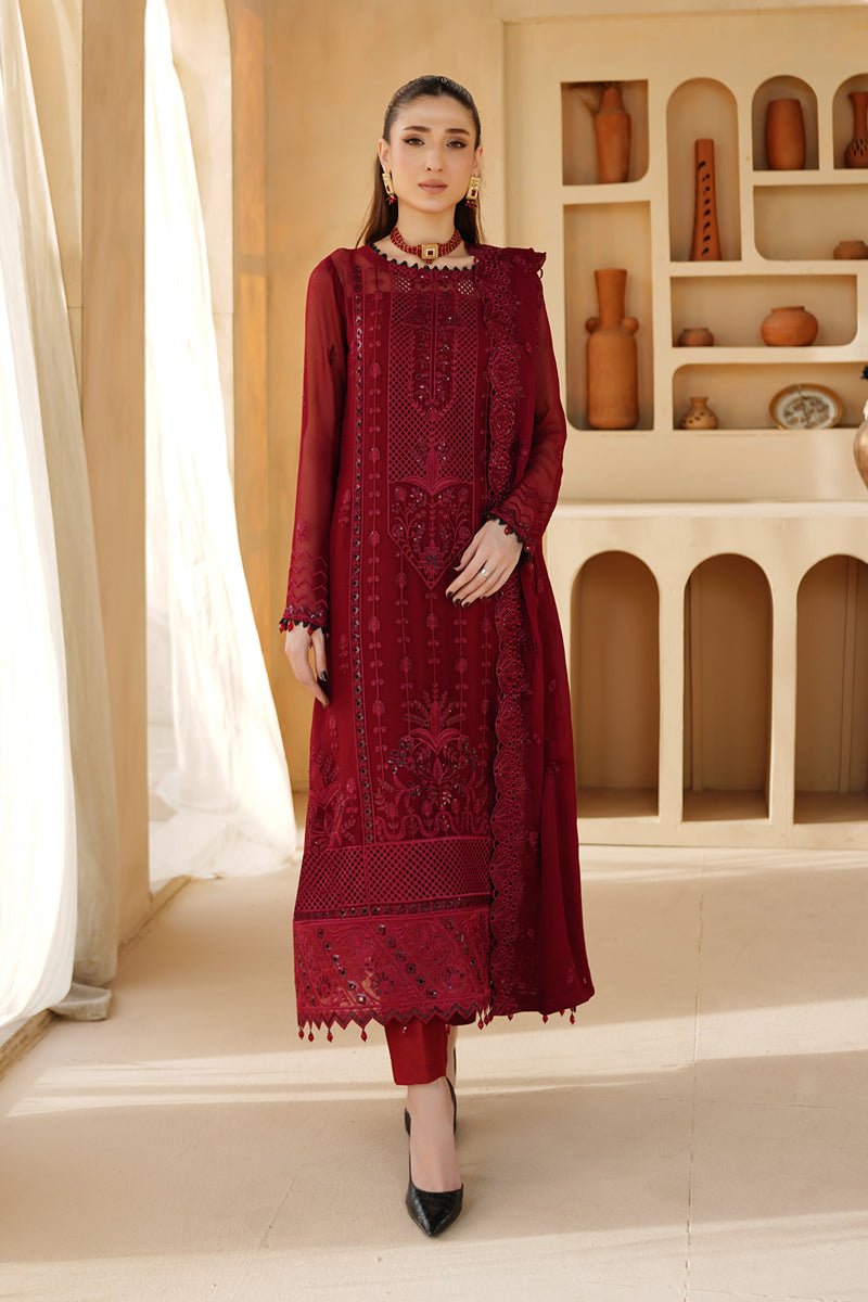 Maryams | Afsaneh Luxury Chiffon | Aria by Maryams - Designer Dress - Type: Ladies Clothes - Available at Libayah - 100% Original