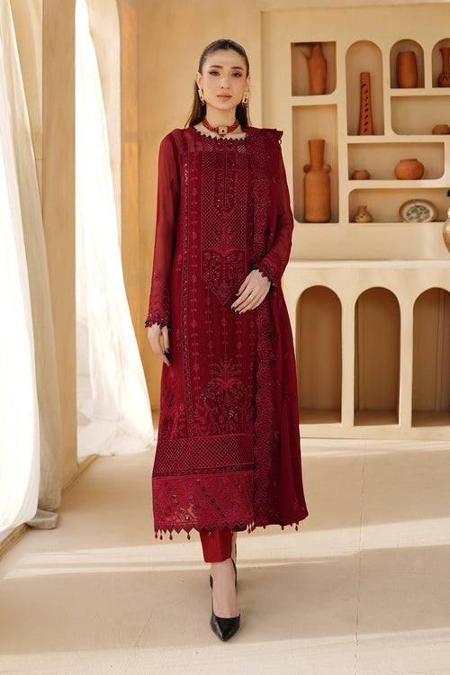 Maryams | Afsaneh Luxury Chiffon | Aria by Maryams - Designer Dress - Type: Ladies Clothes - Available at Libayah - 100% Original