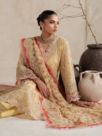 Gulaal | Inaaya Embroidered Chiffon 26 |Roselle by Gulaal - Designer Dress  - Type : Ladies Clothes - Available at Libayah - 100% Original 