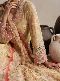 Gulaal | Inaaya Embroidered Chiffon 26 |Roselle by Gulaal - Designer Dress  - Type : Ladies Clothes - Available at Libayah - 100% Original 