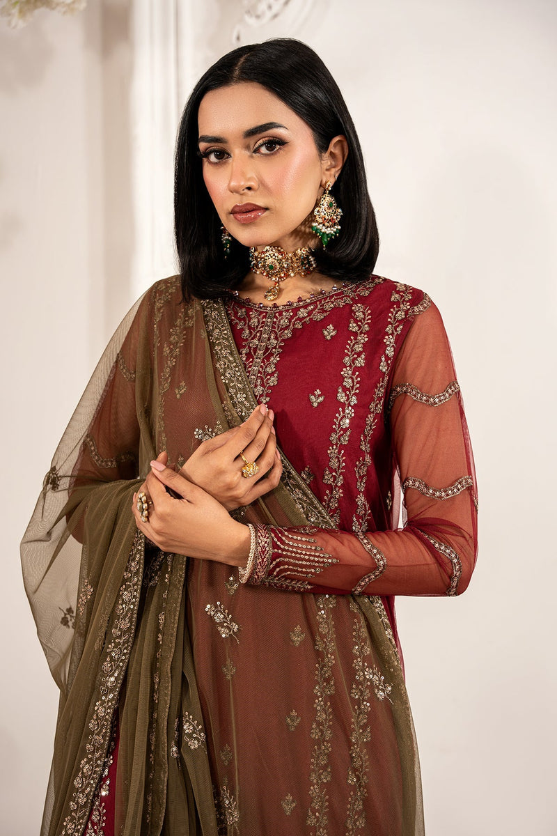 Zarif | Formal Edit 25 | ZFE-02 ALISON by Zarif - Designer Dress - Type: Ladies Clothes - Available at Libayah - 100% Original