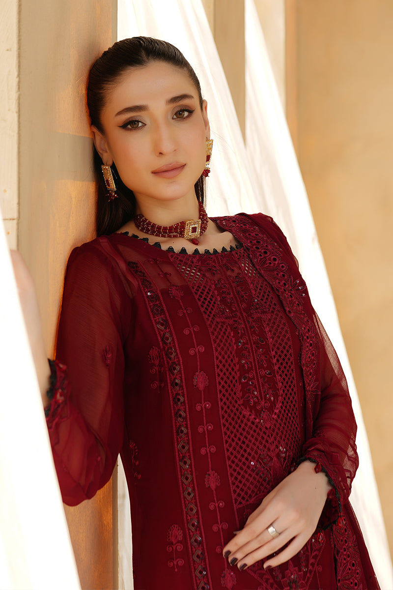 Maryams | Afsaneh Luxury Chiffon | Aria by Maryams - Designer Dress - Type: Ladies Clothes - Available at Libayah - 100% Original