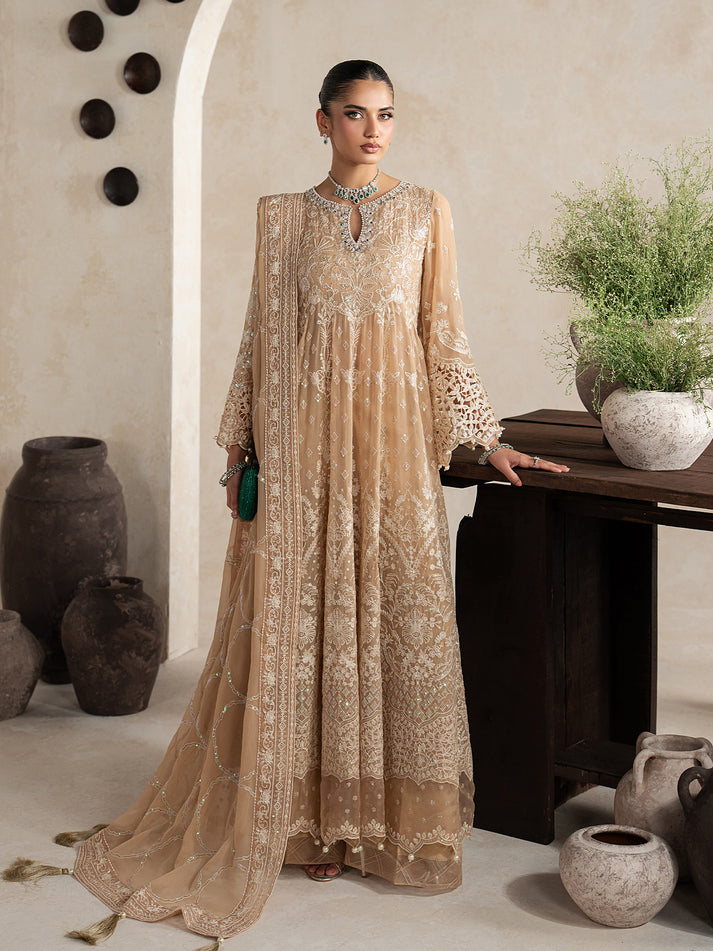 Gulaal | Inaaya Embroidered Chiffon 26 | Niaa by Gulaal - Designer Dress  - Type : Ladies Clothes - Available at Libayah - 100% Original 