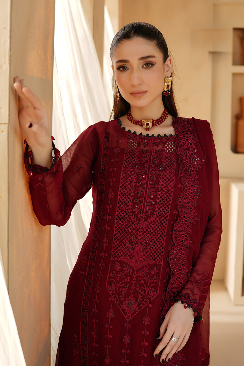 Maryams | Afsaneh Luxury Chiffon | Aria by Maryams - Designer Dress - Type: Ladies Clothes - Available at Libayah - 100% Original