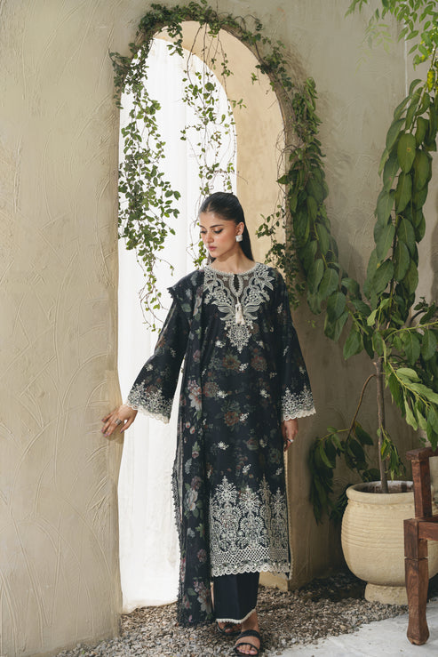 Aabyaan | Shezlin Chikankari 25 | ELARA (AF-01) by Aabyaan - Designer Dress - Type: Ladies Clothes - Available at Libayah - 100% Original
