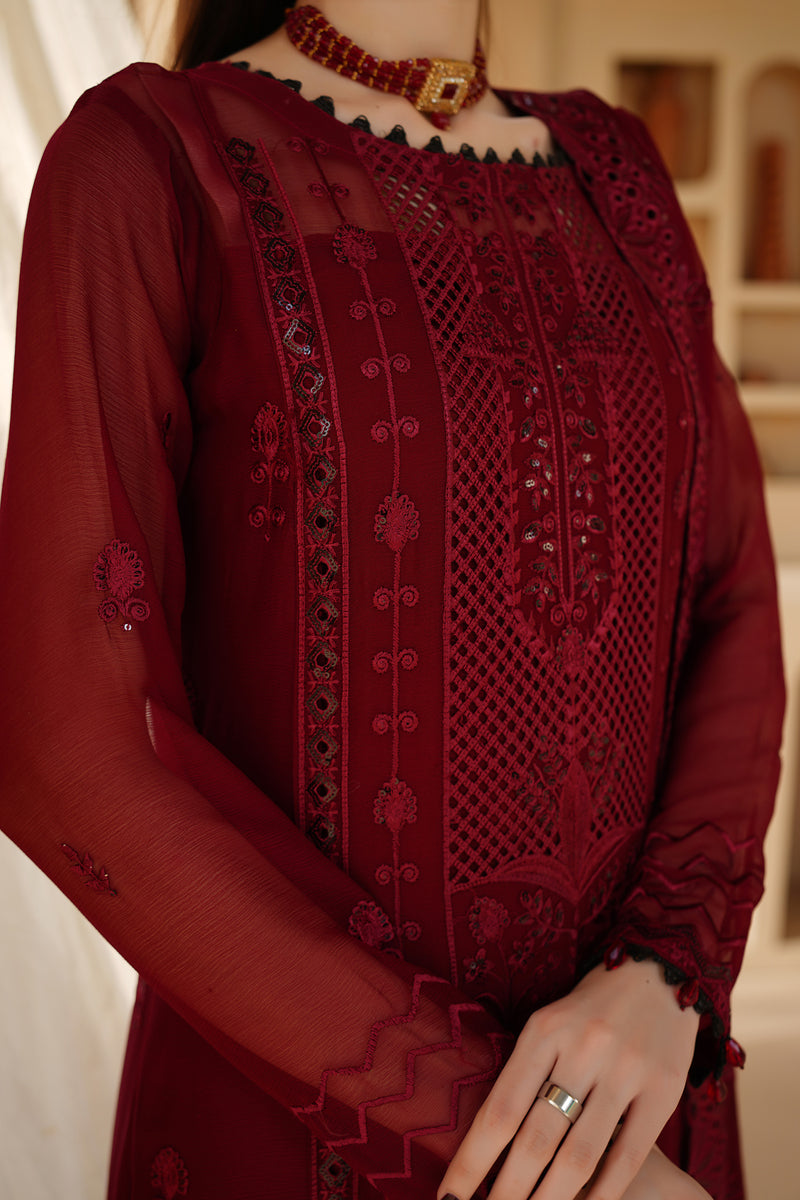 Maryams | Afsaneh Luxury Chiffon | Aria by Maryams - Designer Dress - Type: Ladies Clothes - Available at Libayah - 100% Original