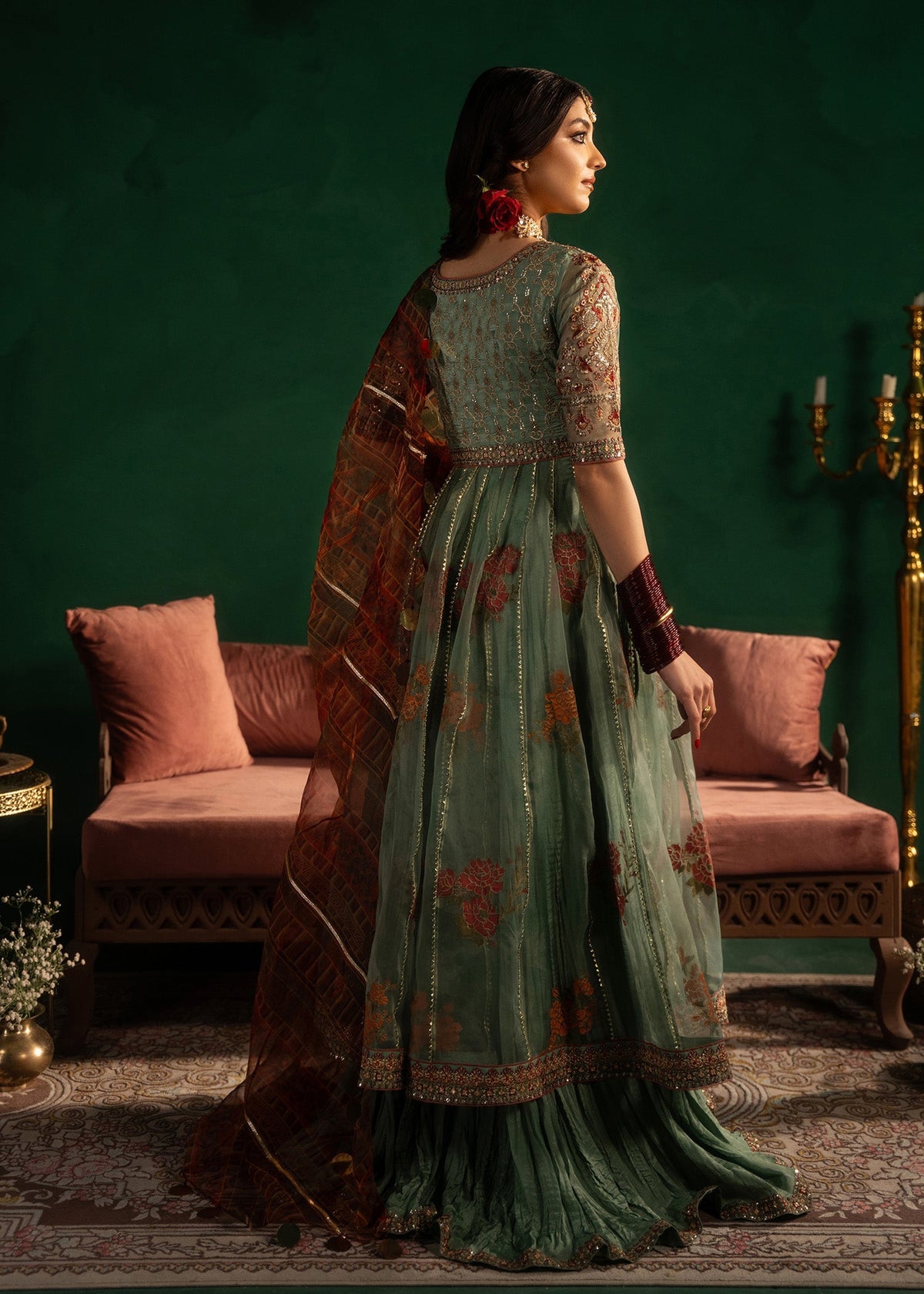 Maria Osama Khan | Jashan Pret | Sahar-e-Jashan by Maria Osama Khan - Designer Dress - Type: Ladies Clothes - Available at Libayah - 100% Original