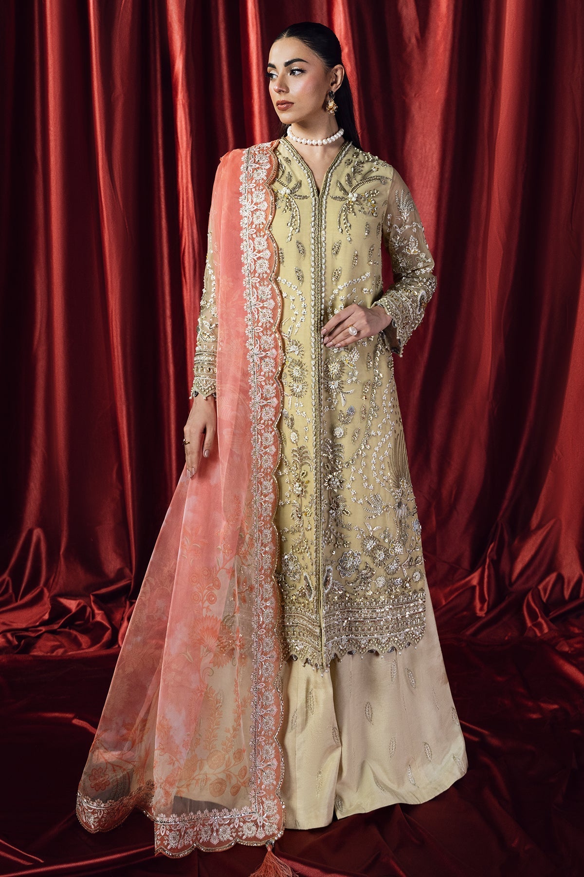 Mina Kashif | Kahani Formals | Rubab by Mina Kashif - Designer Dress - Type: Ladies Clothes - Available at Libayah - 100% Original