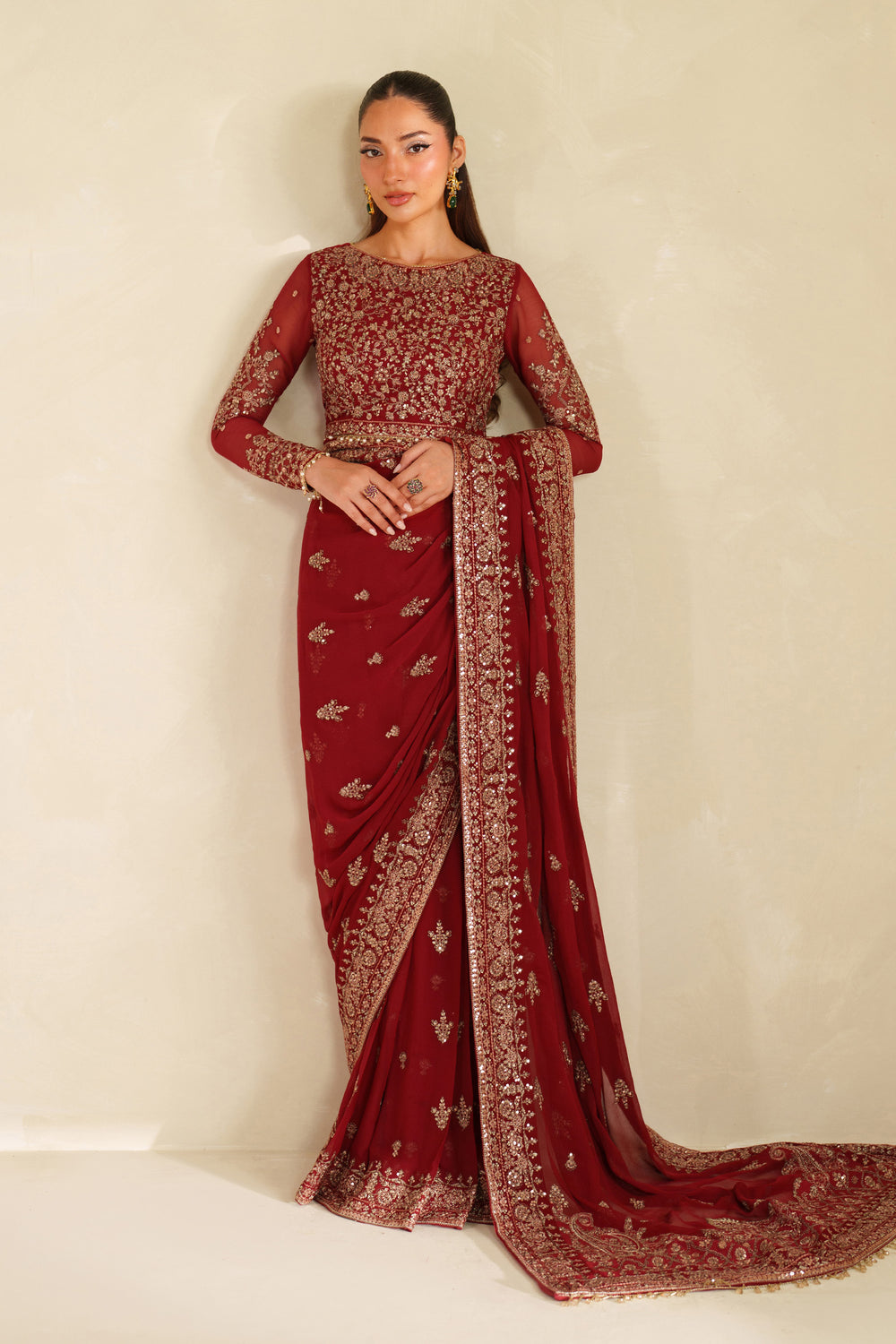 Zarif | Meesa Luxury Formals | Sumrah by Zarif - Designer Dress - Type : Ladies Clothes - Available at Libayah - 100% Original 
