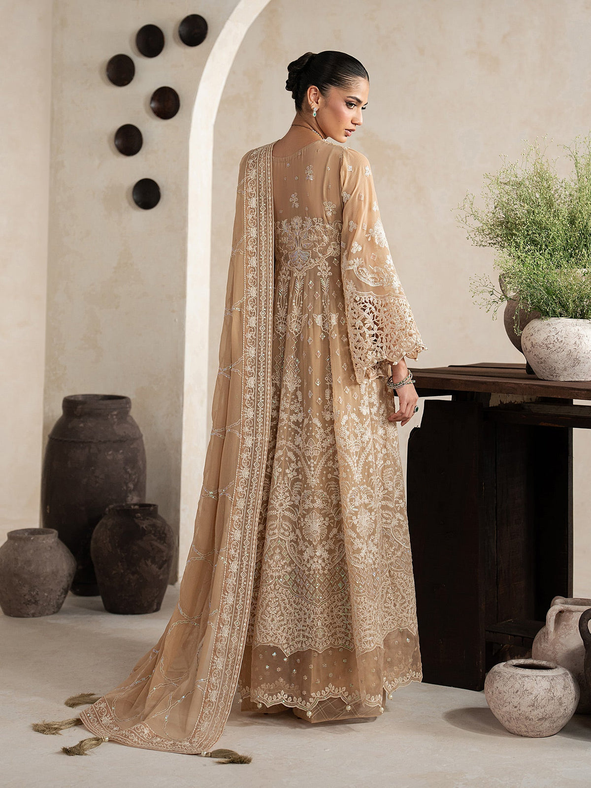 Gulaal | Inaaya Embroidered Chiffon 26 | Niaa by Gulaal - Designer Dress  - Type : Ladies Clothes - Available at Libayah - 100% Original 