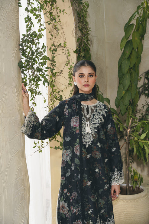 Aabyaan | Shezlin Chikankari 25 | ELARA (AF-01) by Aabyaan - Designer Dress - Type: Ladies Clothes - Available at Libayah - 100% Original