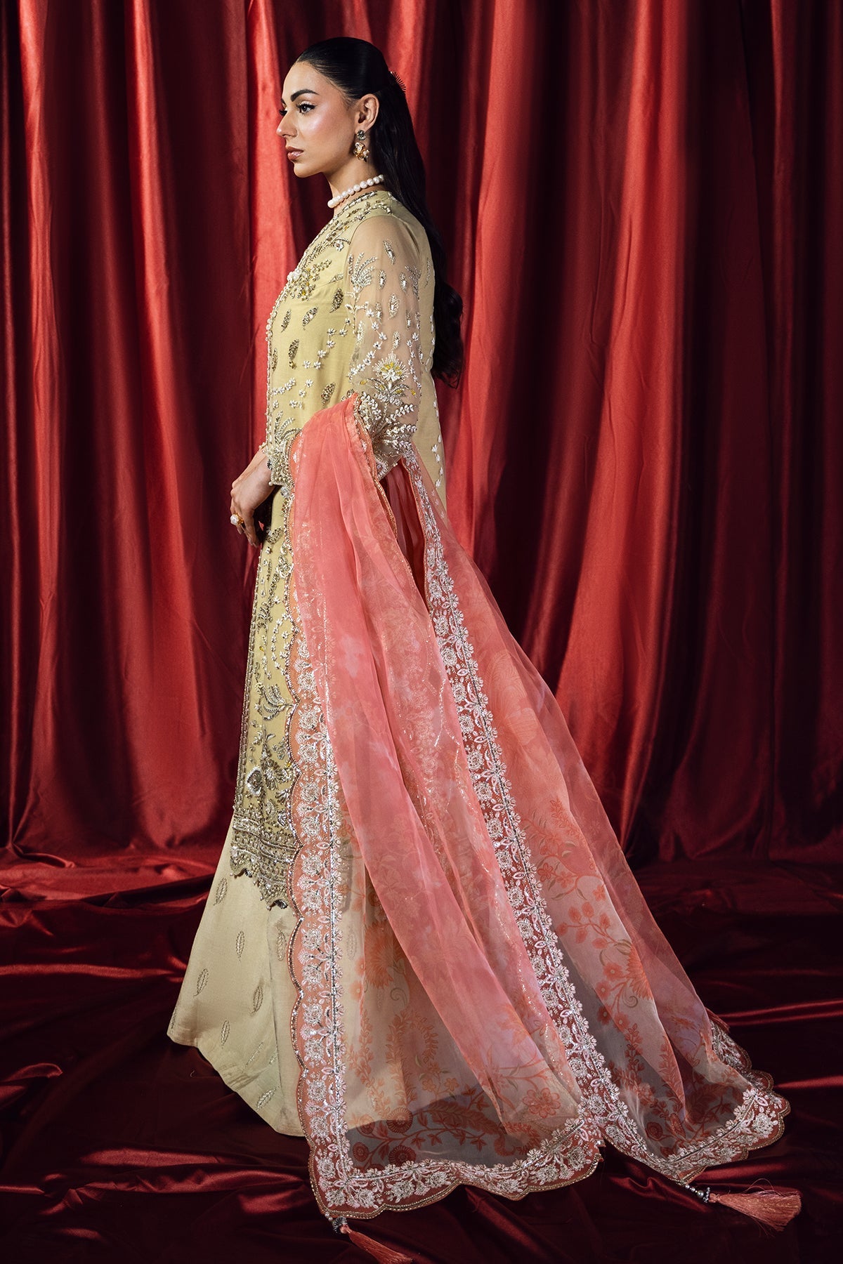 Mina Kashif | Kahani Formals | Rubab by Mina Kashif - Designer Dress - Type: Ladies Clothes - Available at Libayah - 100% Original