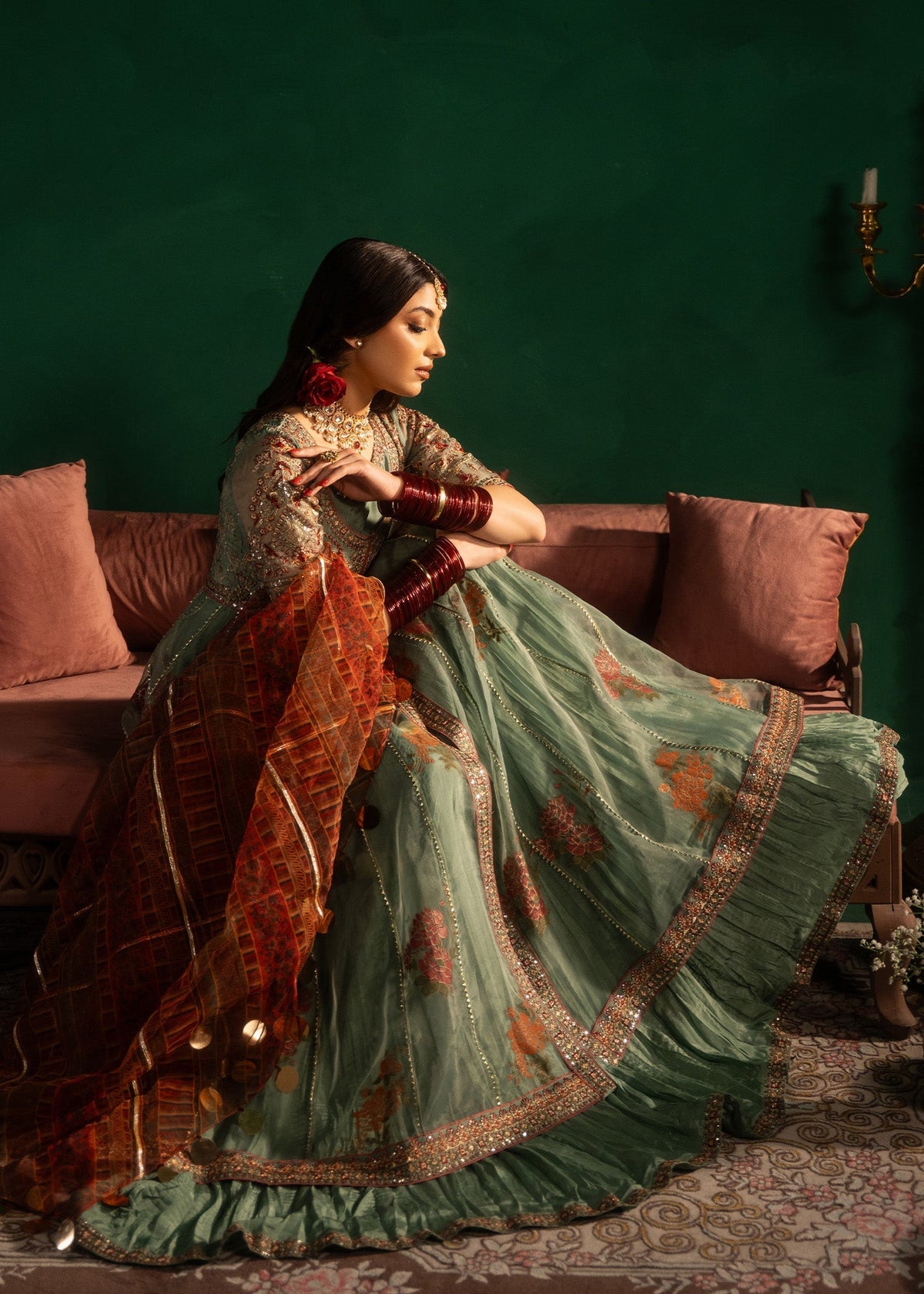 Maria Osama Khan | Jashan Pret | Sahar-e-Jashan by Maria Osama Khan - Designer Dress - Type: Ladies Clothes - Available at Libayah - 100% Original