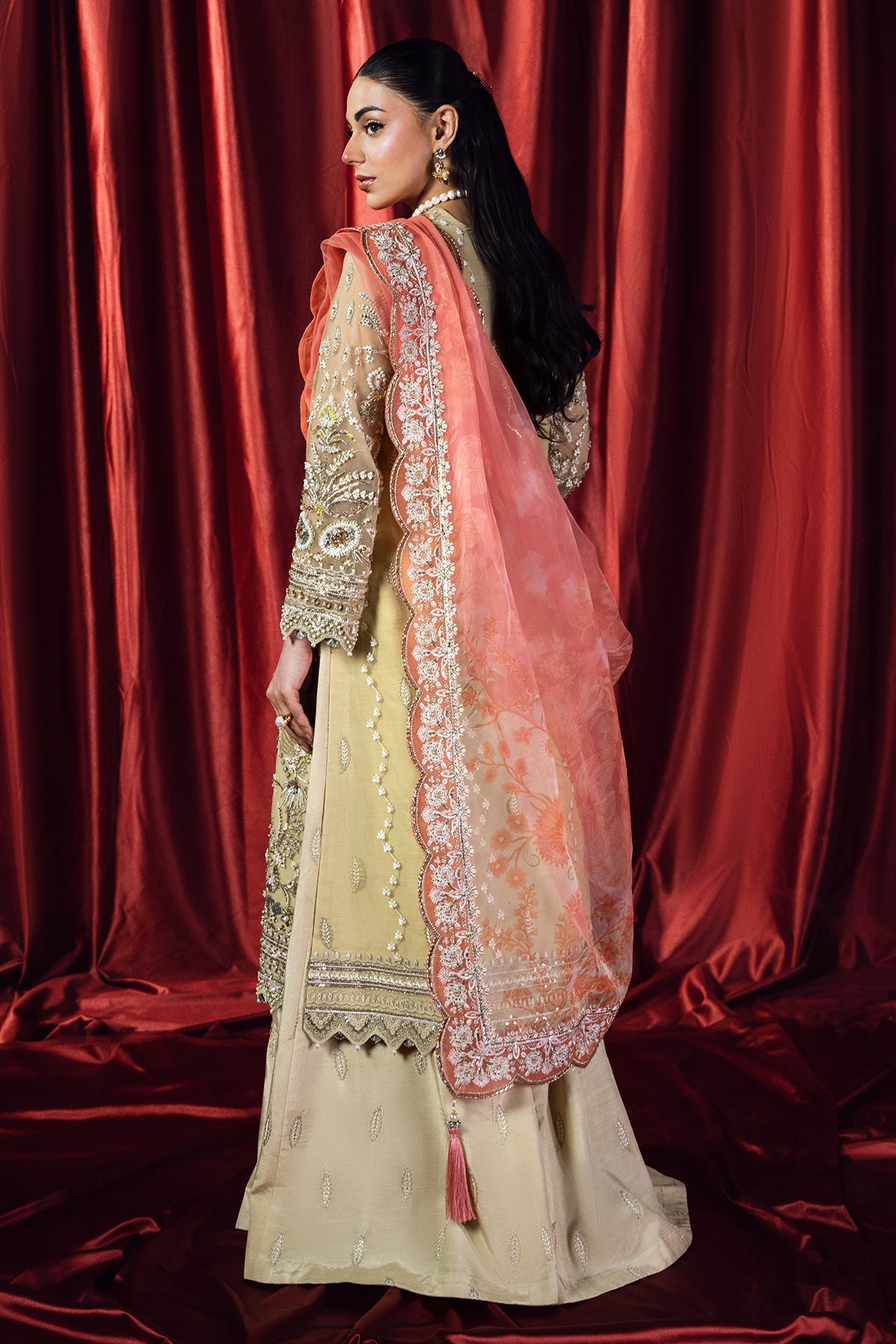 Mina Kashif | Kahani Formals | Rubab by Mina Kashif - Designer Dress - Type: Ladies Clothes - Available at Libayah - 100% Original