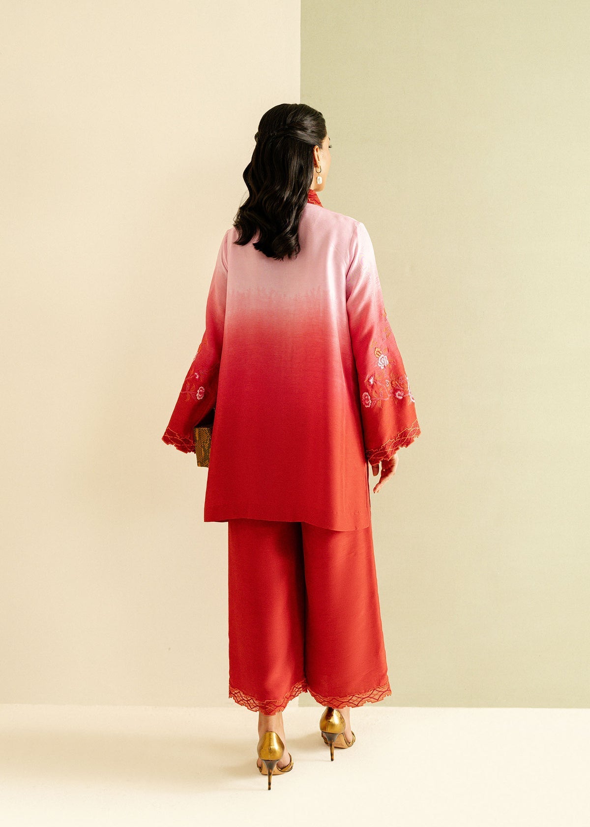 Mahgul | Ayanas Garden | Crimson Bloom by Mahgul - Designer Dress - Type: Ladies Clothes - Available at Libayah - 100% Original