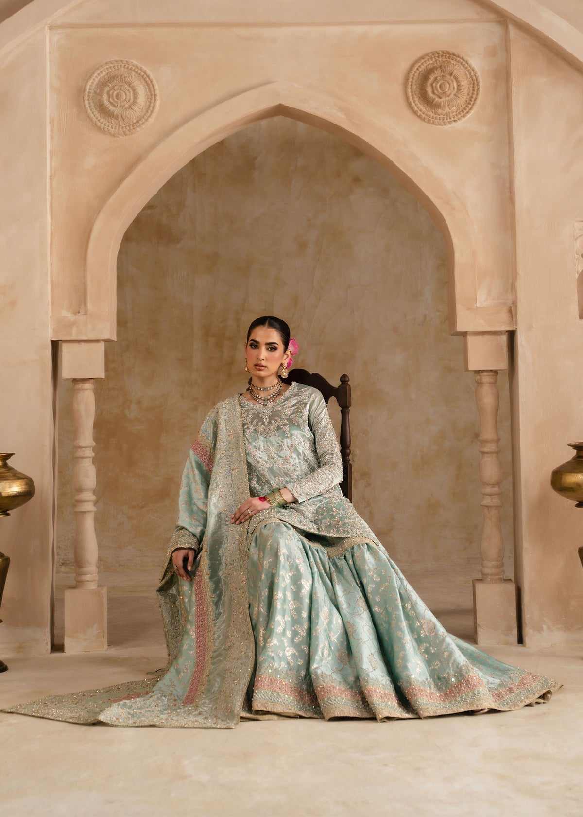 Kanwal Malik | Shehnai Luxury Pret 26 | Gulrukh by Kanwal Malik - Designer Dress  - Type : Ladies Clothes - Available at Libayah - 100% Original 