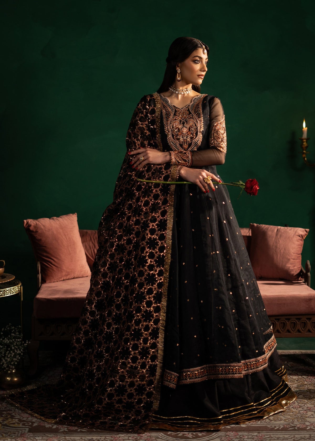 Maria Osama Khan | Jashan Pret | Sham-e-Jashan by Maria Osama Khan - Designer Dress - Type: Ladies Clothes - Available at Libayah - 100% Original