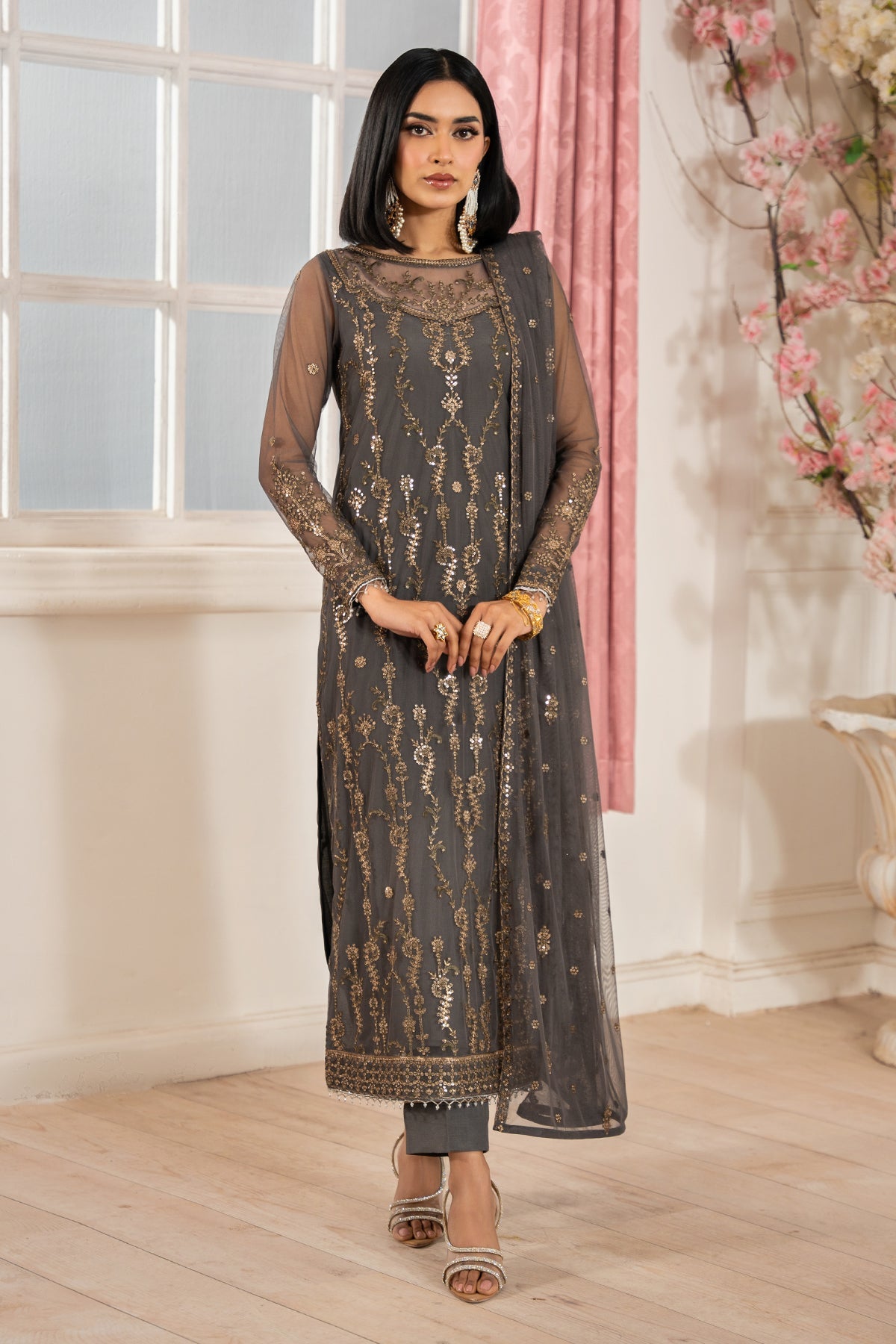 Zarif | Heer Formals | Z-04 SORAYA by Zarif - Designer Dress - Type: Ladies Clothes - Available at Libayah - 100% Original