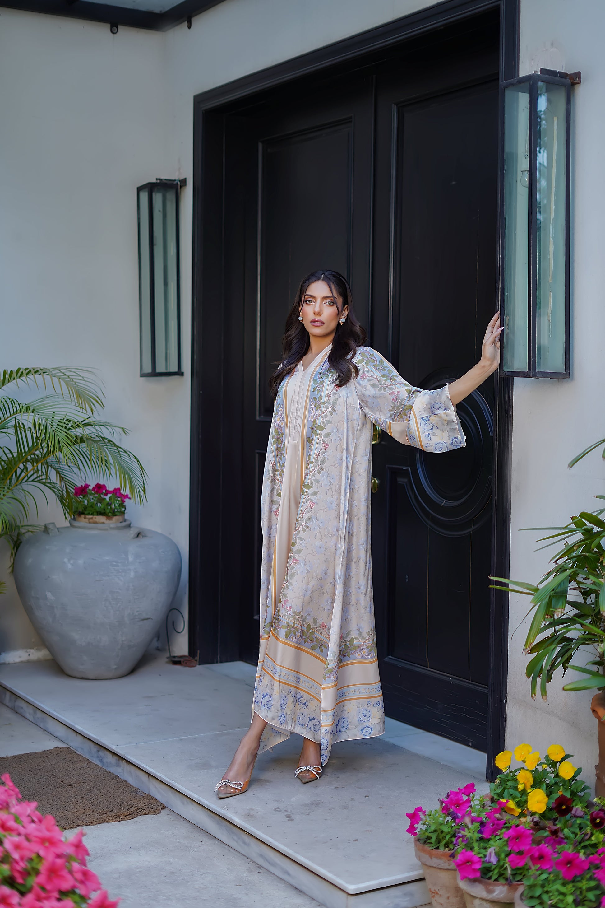Erum Khan | Nue 25 | Sand Dune by Erum Khan - Designer Dress - Type: Ladies Clothes - Available at Libayah - 100% Original