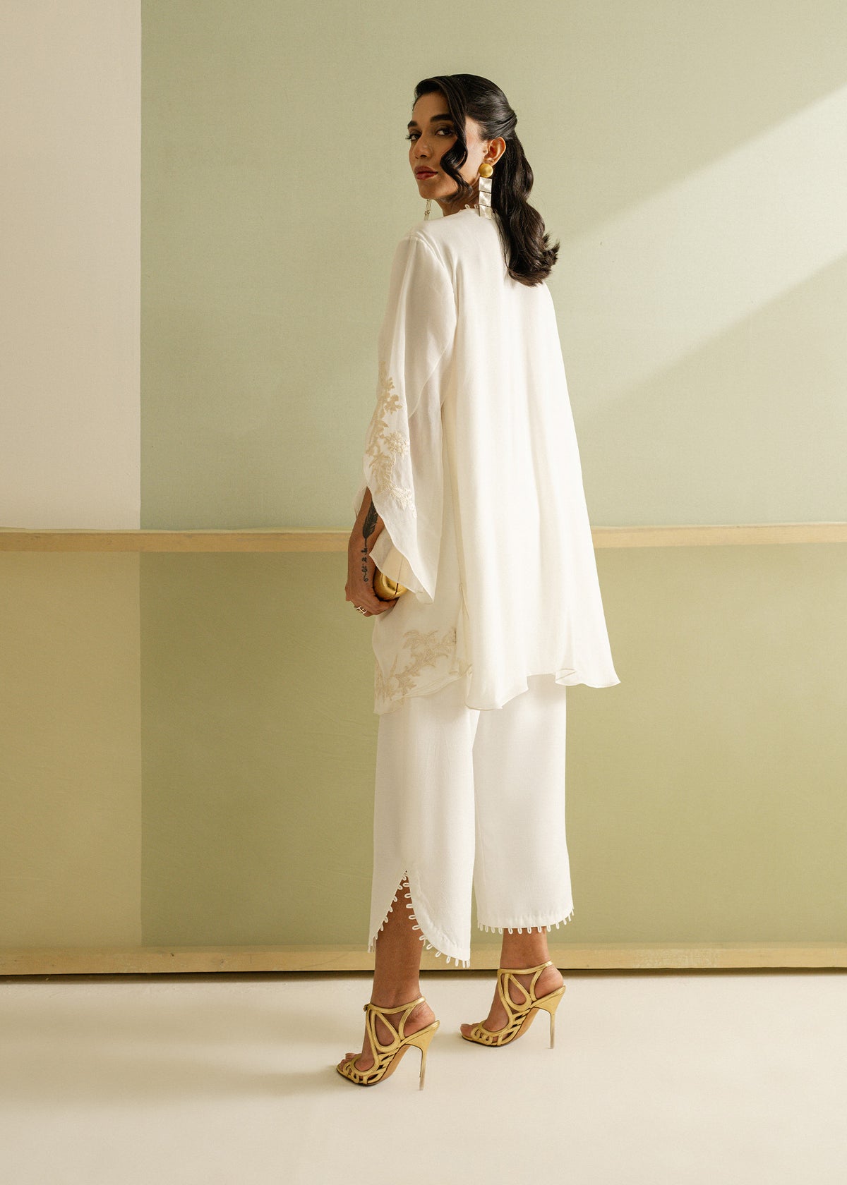 Mahgul | Ayanas Garden | Garden Ivoir by Mahgul - Designer Dress - Type: Ladies Clothes - Available at Libayah - 100% Original