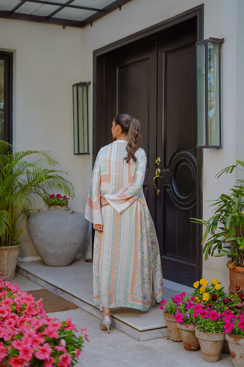 Erum Khan | Nue 25 | Whisper Blush by Erum Khan - Designer Dress - Type: Ladies Clothes - Available at Libayah - 100% Original