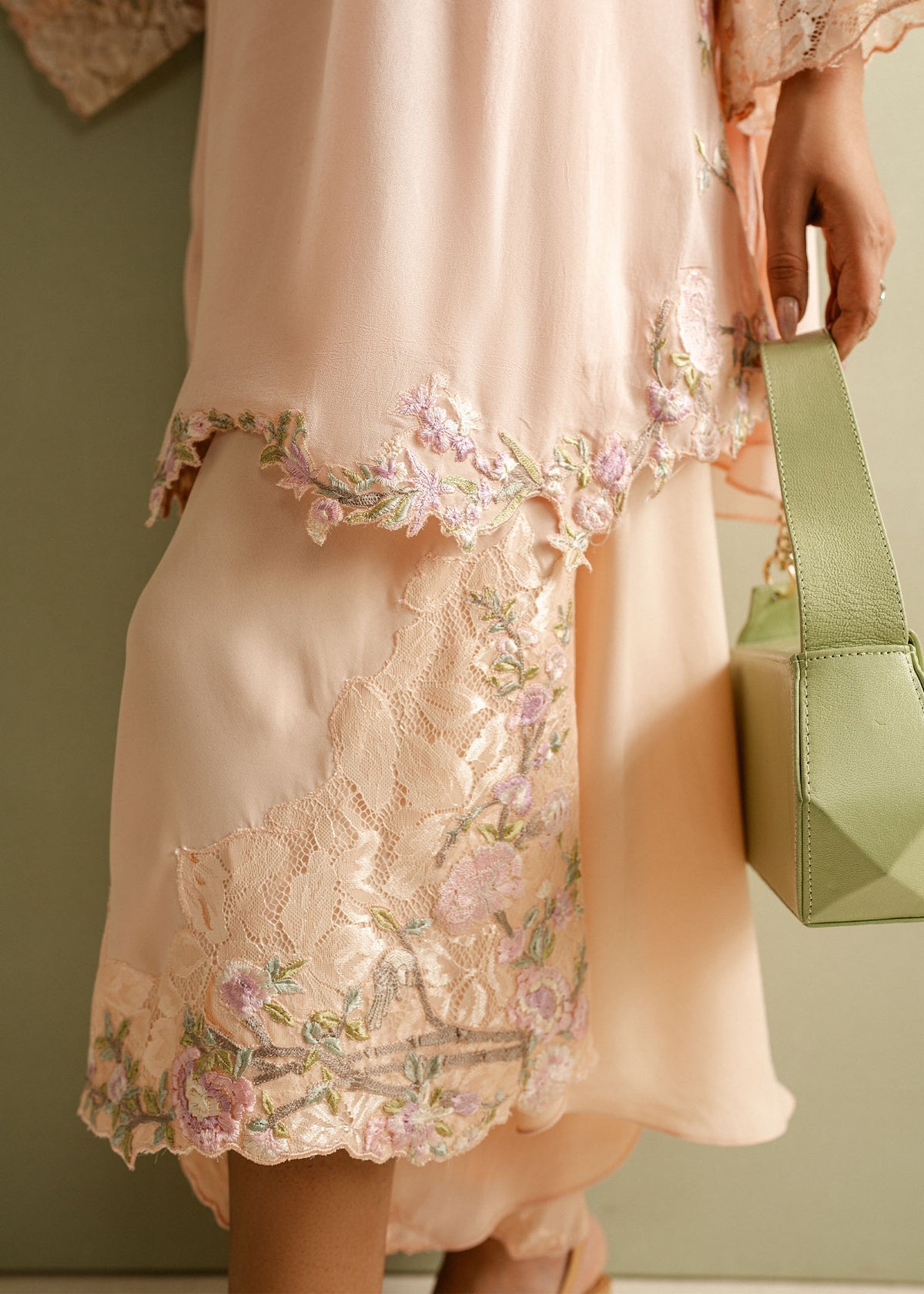 Mahgul | Ayanas Garden | Blush Mirage by Mahgul - Designer Dress - Type: Ladies Clothes - Available at Libayah - 100% Original