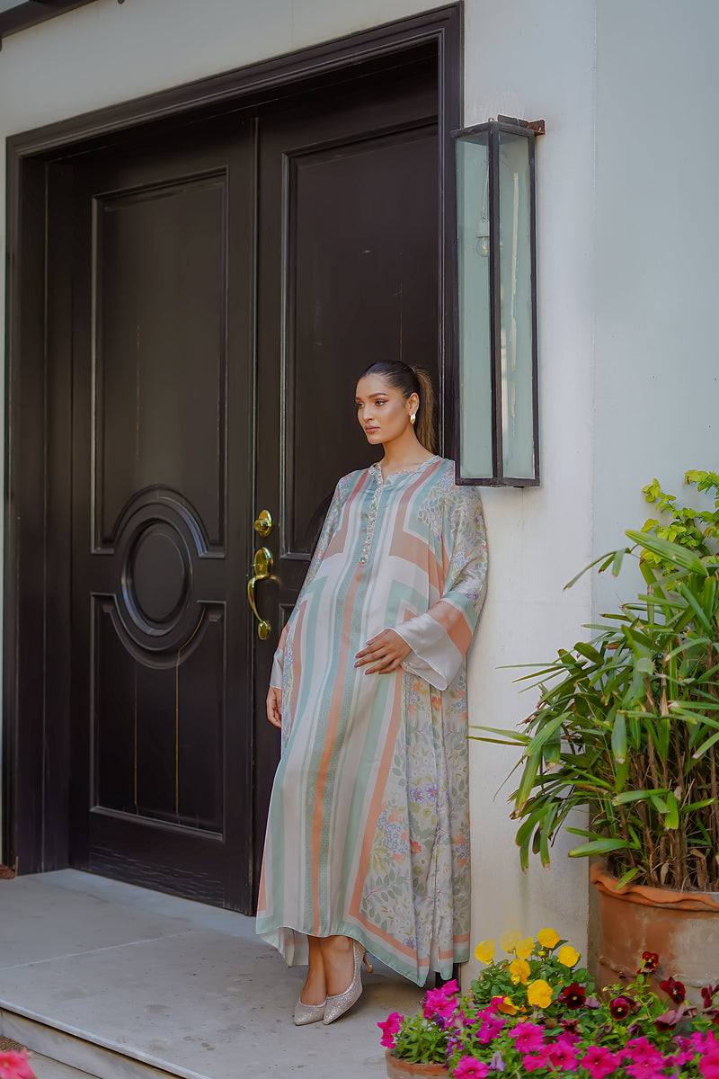 Erum Khan | Nue 25 | Whisper Blush by Erum Khan - Designer Dress - Type: Ladies Clothes - Available at Libayah - 100% Original