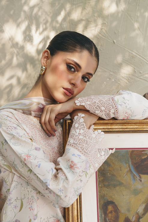 Aabyaan | Shezlin Chikankari 25 | EVA (AF-09) by Aabyaan - Designer Dress - Type: Ladies Clothes - Available at Libayah - 100% Original