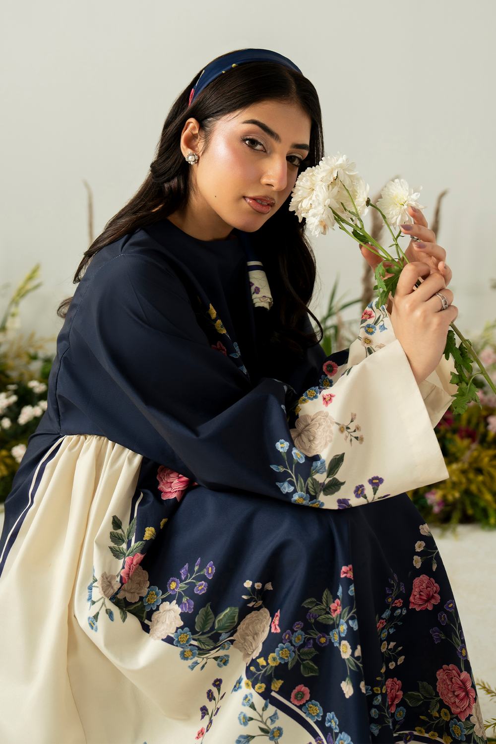 Zarposh | Folds SS 26 | SEREN - Designer Dress - Type : Ladies Clothes - Available at Libayah - 100% Original