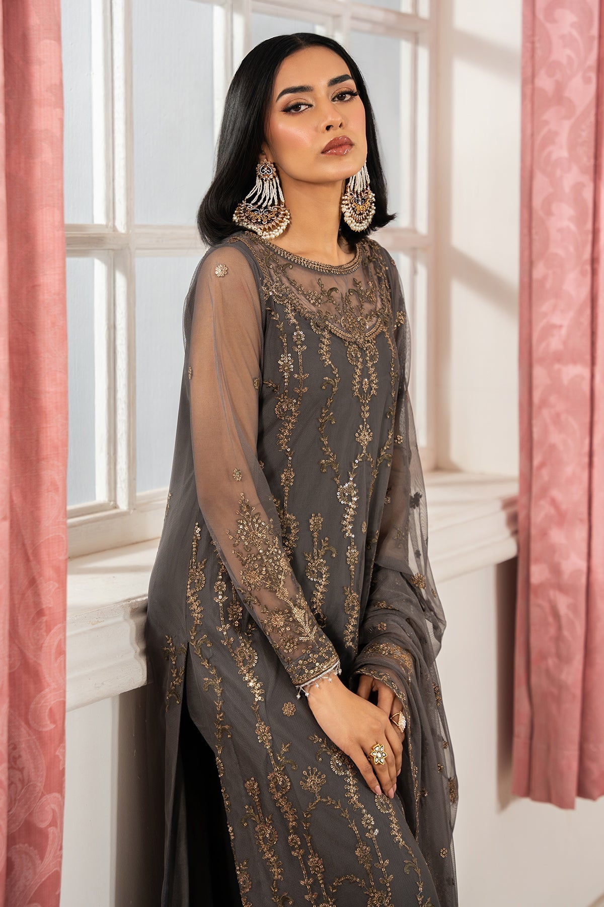 Zarif | Heer Formals | Z-04 SORAYA by Zarif - Designer Dress - Type: Ladies Clothes - Available at Libayah - 100% Original