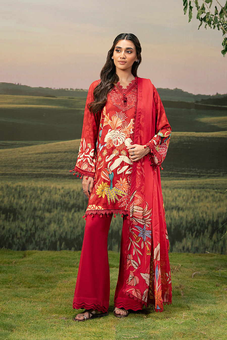 Maria B | Basics Winter 25 | MB-PFUS25-05B by Maria B - Designer Dress  - Type : Ladies Clothes - Available at Libayah - 100% Original 