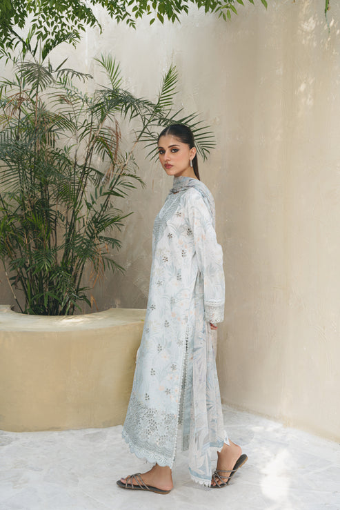 Aabyaan | Shezlin Chikankari 25 | DILARA (AF-04) by Aabyaan - Designer Dress - Type: Ladies Clothes - Available at Libayah - 100% Original