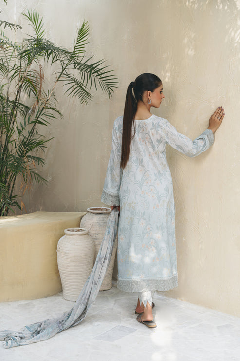 Aabyaan | Shezlin Chikankari 25 | DILARA (AF-04) by Aabyaan - Designer Dress - Type: Ladies Clothes - Available at Libayah - 100% Original