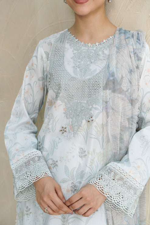 Aabyaan | Shezlin Chikankari 25 | DILARA (AF-04) by Aabyaan - Designer Dress - Type: Ladies Clothes - Available at Libayah - 100% Original
