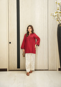 Faiza Faisal | FNF Cords Edit | RUBY FUSION by Faiza Faisal - Designer Dress  - Type : Ladies Clothes - Available at Libayah - 100% Original 