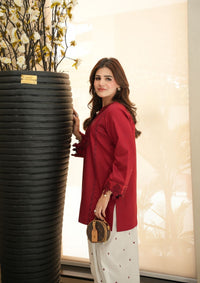 Faiza Faisal | FNF Cords Edit | RUBY FUSION by Faiza Faisal - Designer Dress  - Type : Ladies Clothes - Available at Libayah - 100% Original 