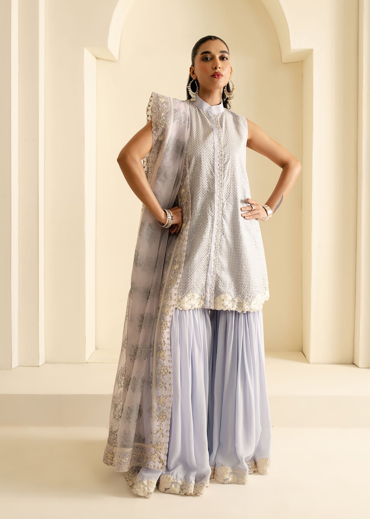 Mahgul | Nooreh Luxe | Lavender Serenity by Mahgul - Designer Dress - Type: Ladies Clothes - Available at Libayah - 100% Original