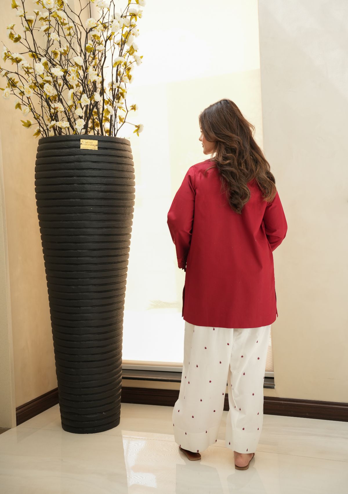 Faiza Faisal | FNF Cords Edit | RUBY FUSION by Faiza Faisal - Designer Dress  - Type : Ladies Clothes - Available at Libayah - 100% Original 