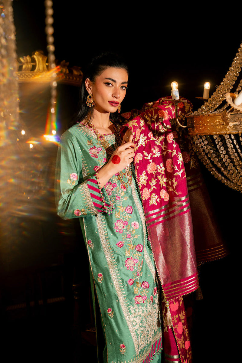 AlKaram | Festive Summer 25 | FC-9D-25-Sage by Alkaram - Designer Dress - Type: Ladies Clothes - Available at Libayah - 100% Original