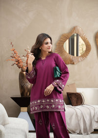Faiza Faisal | FNF Cords Edit |VIOLET MIST by Faiza Faisal - Designer Dress  - Type : Ladies Clothes - Available at Libayah - 100% Original 
