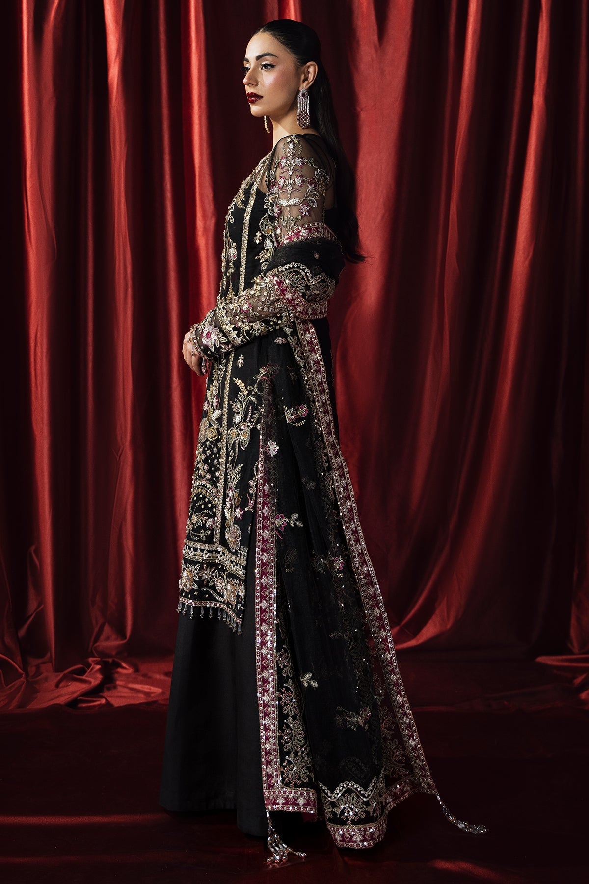 Mina Kashif | Kahani Formals | Sharjeena by Mina Kashif - Designer Dress - Type: Ladies Clothes - Available at Libayah - 100% Original