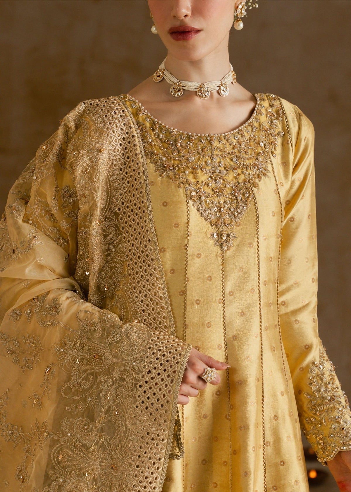 Kanwal Malik | Shehnai Luxury Pret 26 | Roohi by Kanwal Malik - Designer Dress  - Type : Ladies Clothes - Available at Libayah - 100% Original 