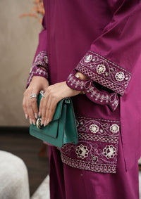 Faiza Faisal | FNF Cords Edit |VIOLET MIST by Faiza Faisal - Designer Dress  - Type : Ladies Clothes - Available at Libayah - 100% Original 