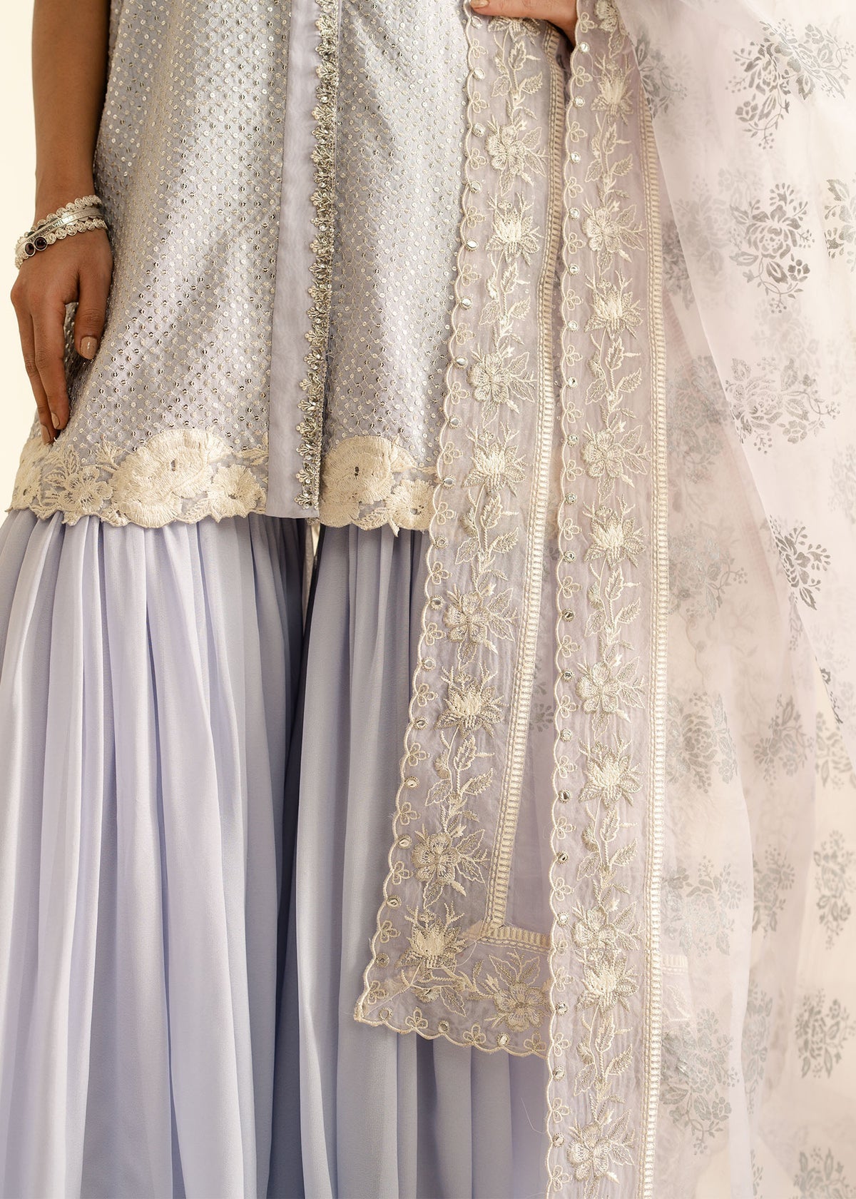 Mahgul | Nooreh Luxe | Lavender Serenity by Mahgul - Designer Dress - Type: Ladies Clothes - Available at Libayah - 100% Original