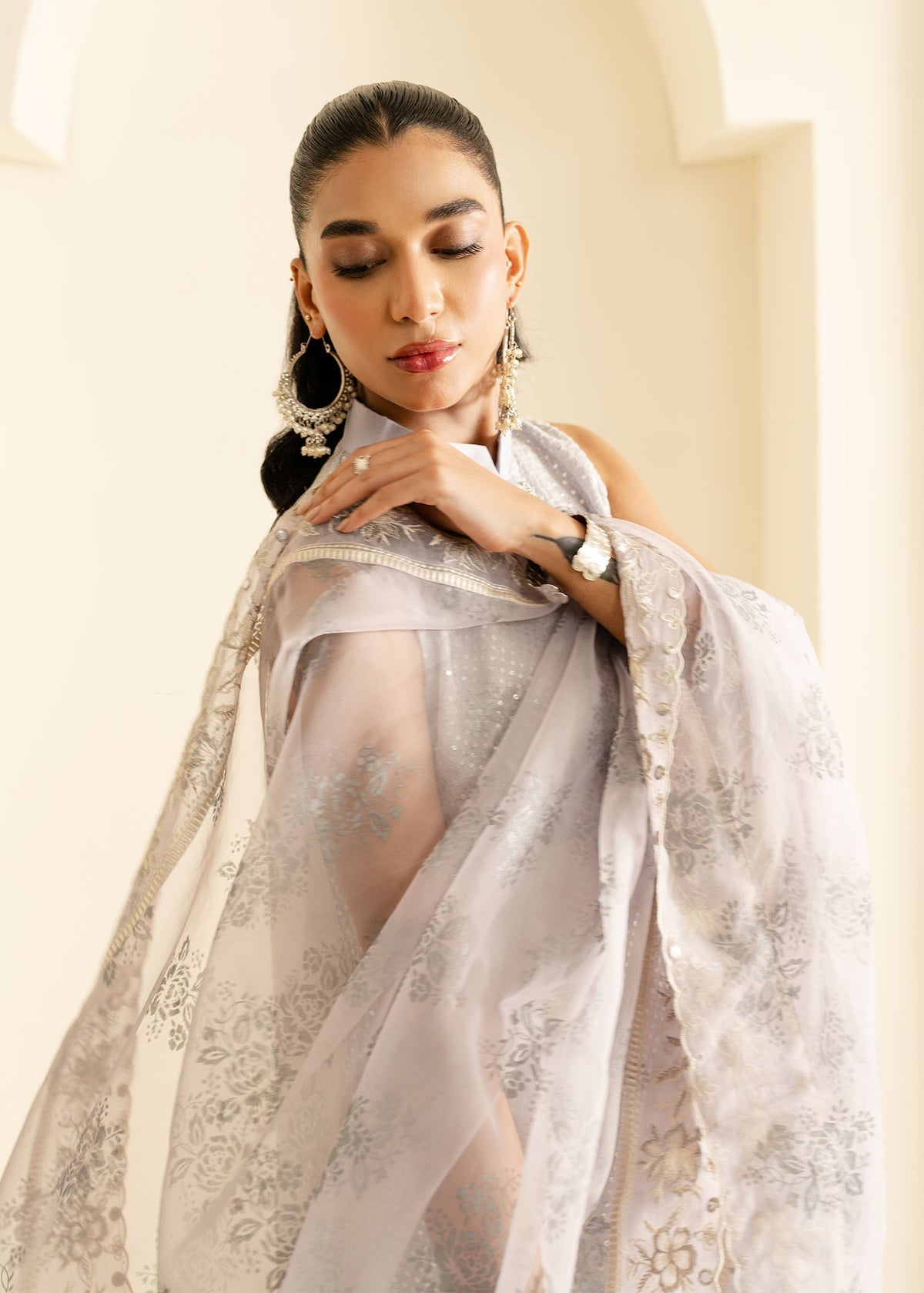 Mahgul | Nooreh Luxe | Lavender Serenity by Mahgul - Designer Dress - Type: Ladies Clothes - Available at Libayah - 100% Original