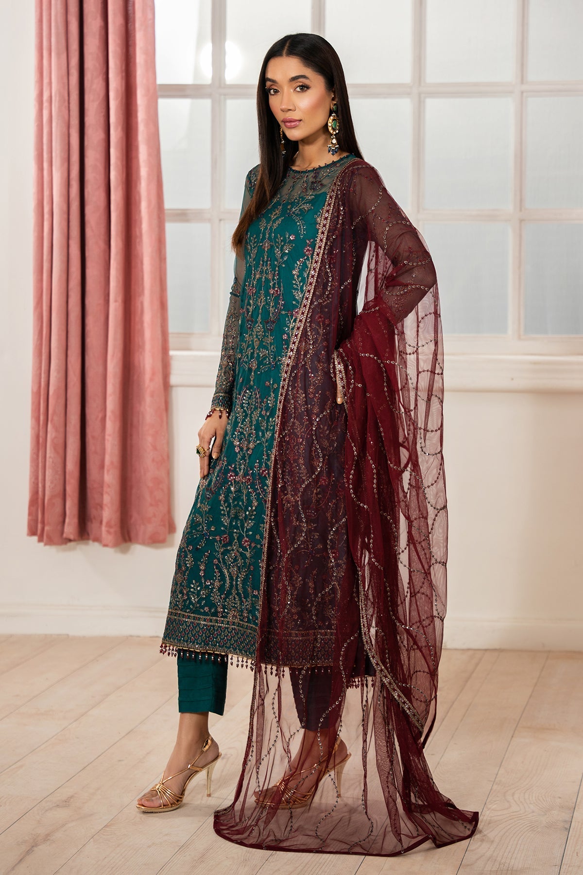 Zarif | Heer Formals | Z-06 NUHA by Zarif - Designer Dress - Type: Ladies Clothes - Available at Libayah - 100% Original