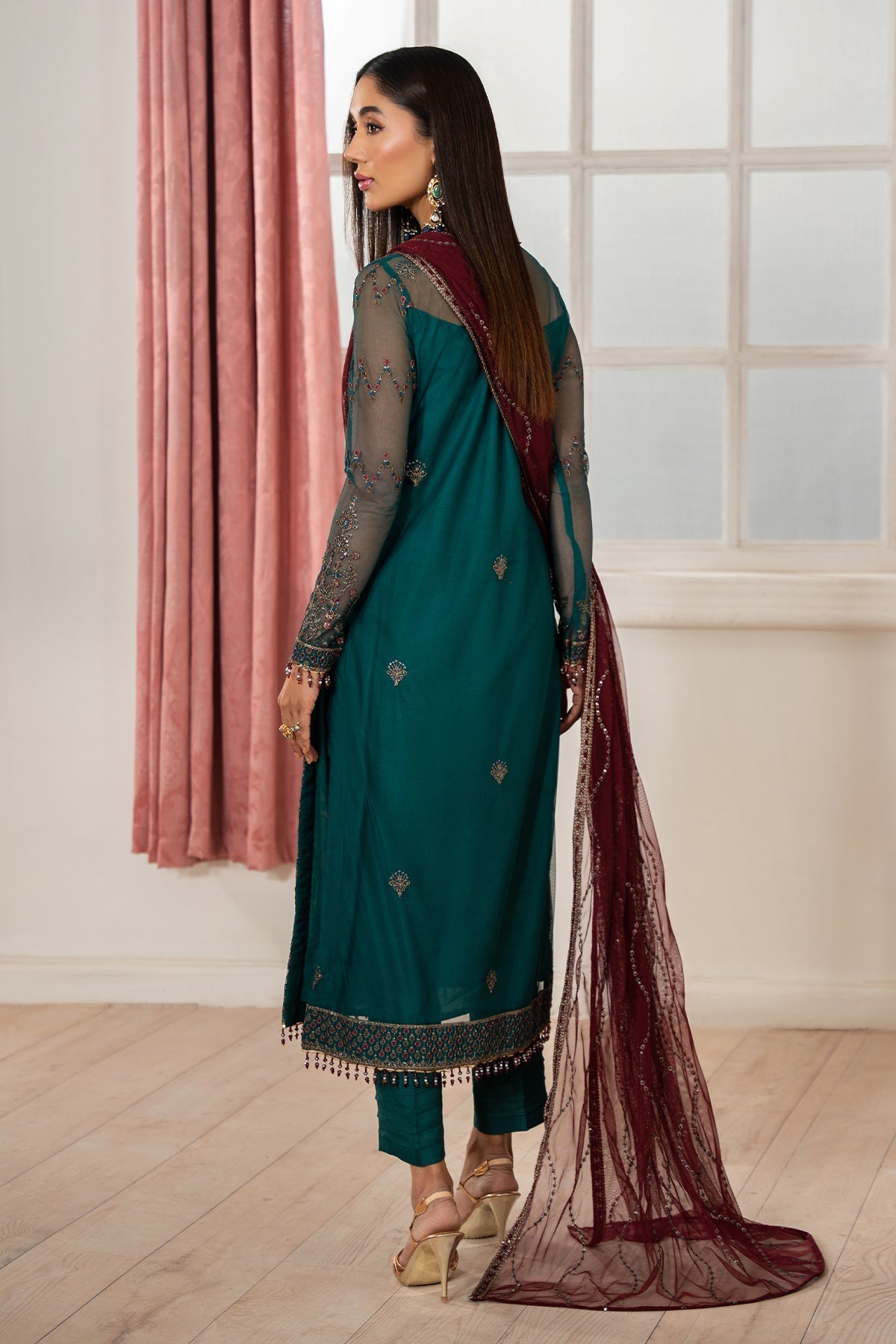 Zarif | Heer Formals | Z-06 NUHA by Zarif - Designer Dress - Type: Ladies Clothes - Available at Libayah - 100% Original