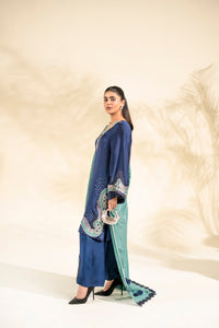 Faiza Faisal | Elara Luxury Pret | NAVY SERAPH - Designer Dress - Type : Ladies Clothes - Available at Libayah - 100% Original